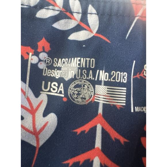 I Am Becoming IAB MFG No Ride Womens Medium 8 Pull On Shorts Crossfit Blue #5440 - Picture 13 of 14